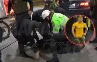 Ex chico reality protagoniza escándalo en la vía pública y termina detenido tras agredir a policías