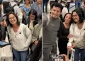 Keiko retorn� al Per� a poco de finalizar conteo de votos de la segunda vuelta: As� fue recibida en el aeropuerto