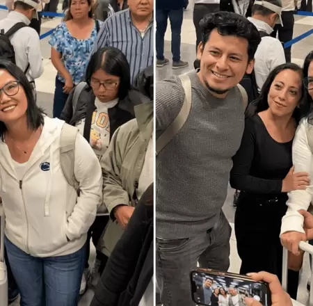 Keiko retorn� al Per� a poco de finalizar conteo de votos de la segunda vuelta