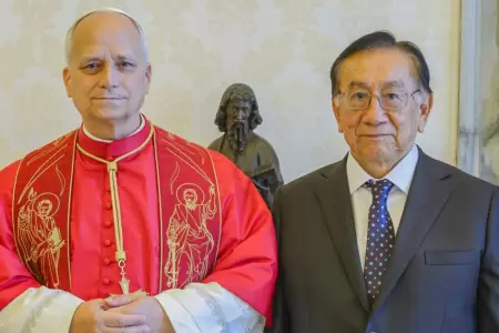 Jos� Balc�zar regresar� al Per� tras reunirse con Le�n XIV.