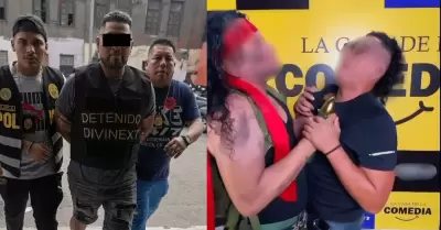 C�mico peruano es detenido tras ser vinculado a banda extorsiva