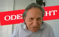 Caso Odebrecht: Alejandro Toledo revela nuevas cifras sobre sobornos y ve su próxima su muerte