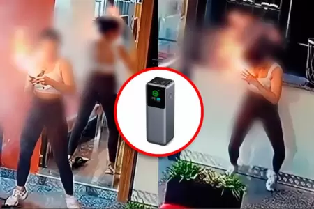 El power bank caus� graves heridas.
