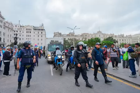 Municipalidad de Lima vuelve a cerrar el Centro Hist�rico.