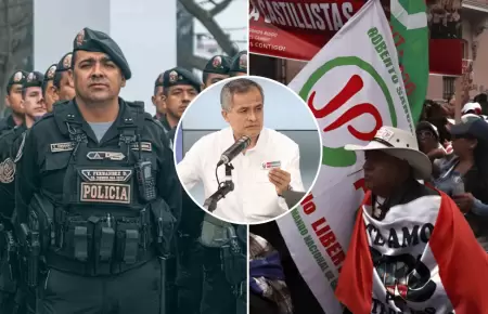 M�s de 7 mil polic�as resguardar�n movilizaciones en Lima de JP