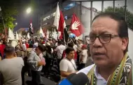 Roberto Sánchez garantiza protesta pacífica y descarta actos de violencia en movilización