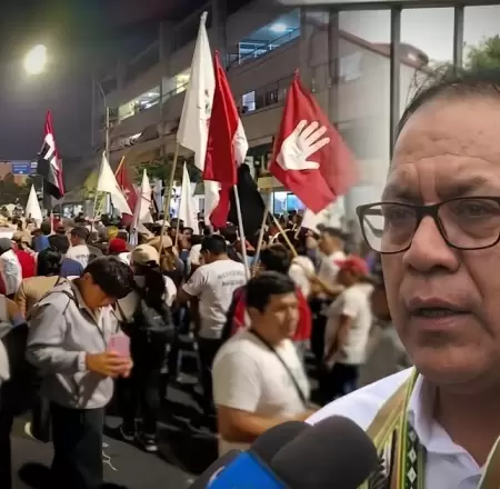 Roberto S�nchez garantiza protesta pac�fica