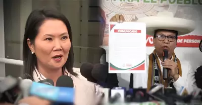 Lideresa de Fuerza Popular pidi� esperar los resultados oficiales