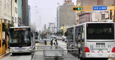 Metropolitano anuncia cambios en sus servicios hoy viernes 19 de junio