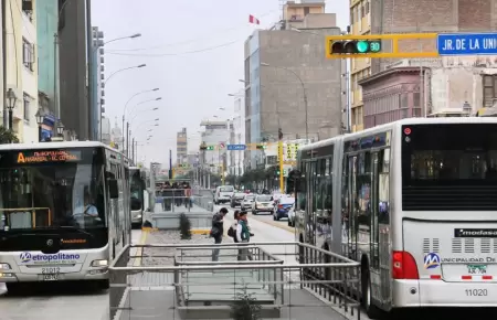 Metropolitano anuncia cambios en sus servicios hoy viernes 19 de junio
