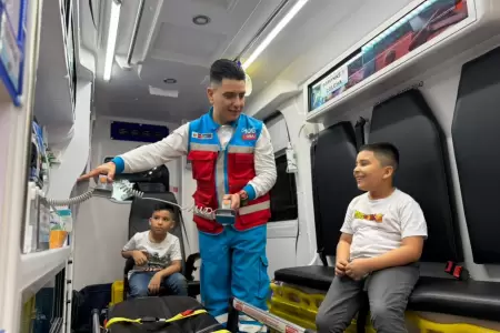 Padres del SAMU cumplen labor en emergencias