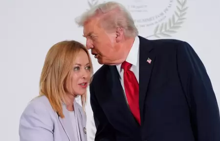 Crisis entre Giorgia Meloni y Donald Trump.