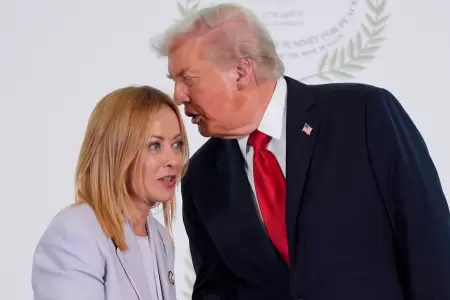 Crisis entre Giorgia Meloni y Donald Trump.
