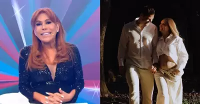Magaly Medina revela cu�ntos meses de gestaci�n tiene Cachaza