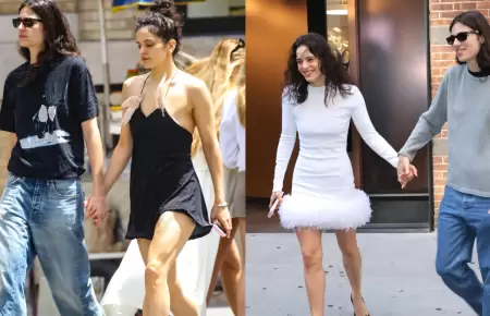 Rosal�a confirma que es bisexual y presenta a su novia Loli Bah�a