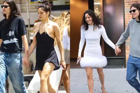 Rosal�a confirma que es bisexual y presenta a su novia Loli Bah�a