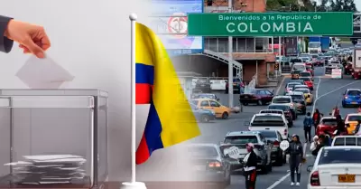Colombia cierra fronteras por elecciones.