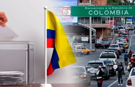 Colombia cierra fronteras por elecciones.