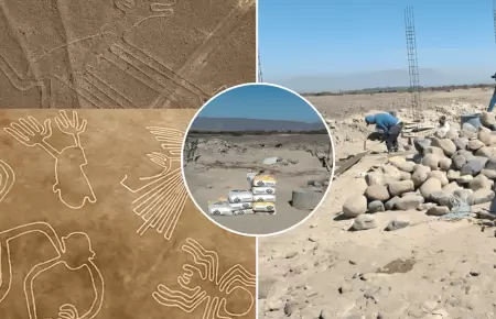 7 detenidos por realizar excavaciones ilegales en reserva de Las L�neas de Nazca