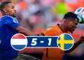 Pa�ses Bajos rompe la historia: Golea 5-1 a Suecia y firma el invicto m�s largo en Mundiales