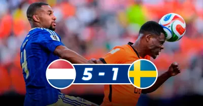 Pa�ses Bajos VS Suecia