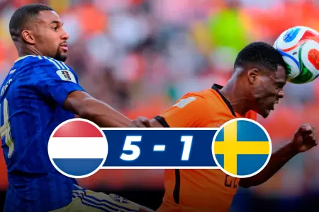 Pa�ses Bajos VS Suecia