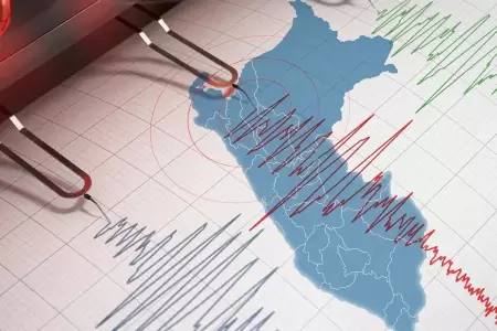 Temblor sentido hoy en Per�.