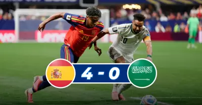 Yamal abri� el marcador con su primer tanto en una Copa Mundial