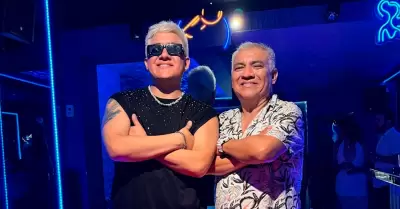 El hijo del comediante se quebr�.