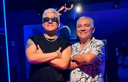 El hijo del comediante se quebr�.