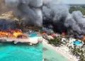 Rep�blica Dominicana: Incendio en exclusivo resort deja una turista muerta y m�s de 1.700 evacuados