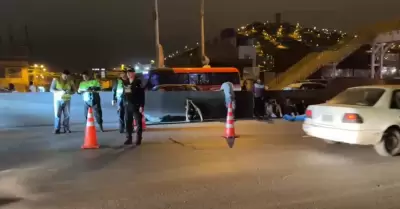 Hombre muere atropellado al intentar cruzar la Panamericana Norte