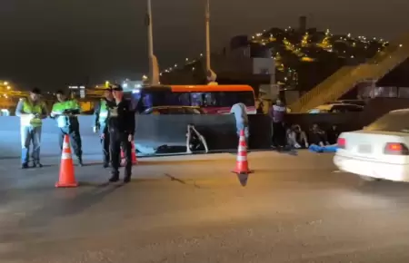 Hombre muere atropellado al intentar cruzar la Panamericana Norte