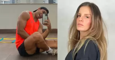 Alejandra Baigorria no salud� a Said Palao por el D�a del Padre
