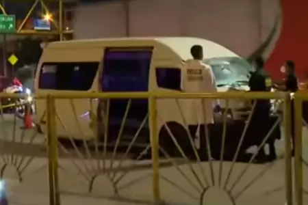 Chofer de combi fue asesinado a la altura del puente Atocongo en SJM.
