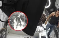 Los Olivos: Hombre agrede físicamente a barberos tras no gustarle el corte de cabello que le realizaron