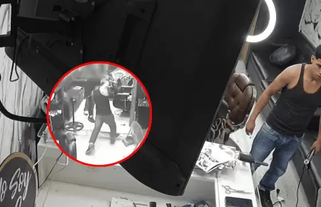 Hombre golpea a barberos tras no gustarle el corte de cabello que le realizaron