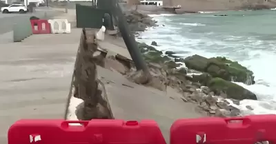 Cierran acceso a la playa La Herradura