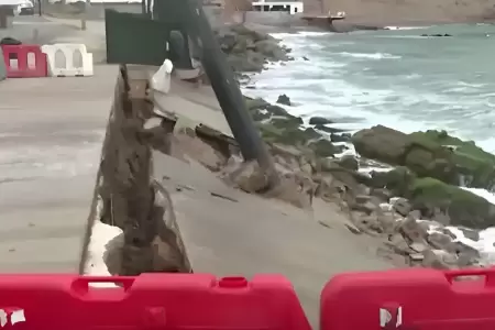 Cierran acceso a la playa La Herradura