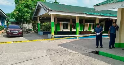 Tiroteo en escuela secundaria en Filipinas.