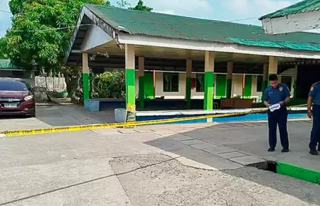 Tiroteo en escuela secundaria en Filipinas.