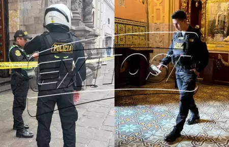 Criminales desatan balacera al interior de iglesia en Jir�n de la uni�n.