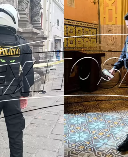 Criminales desatan balacera al interior de iglesia en Jir�n de la uni�n.