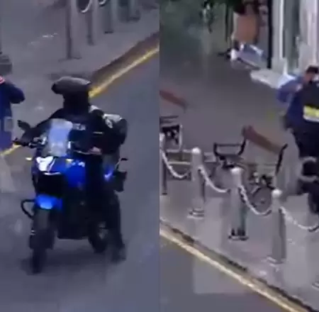 Efectivos de serenazgo y PNP capturaron a atacante de balacera en Jir�n de la Un