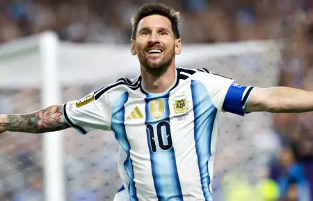 Lionel Messi se convirti� en el m�ximo goleador de los mundiales con 17 goles.