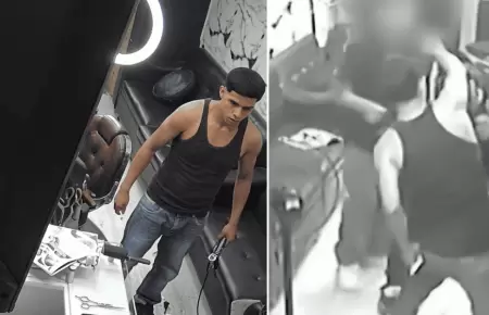 Barbero termina con derrame ocular tras agresi�n de cliente