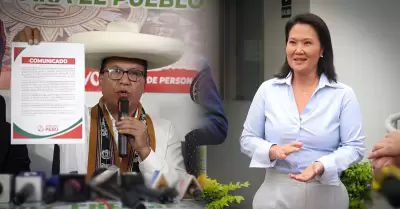 Keiko Fujimori cuestiona denuncia de JP