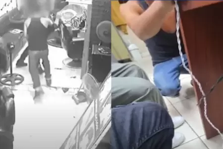Sujeto agredi� brutalmente a barbero