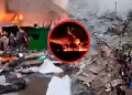 Voraz incendio consume mercado y deja al menos dos muertos y m�s de 15 heridos