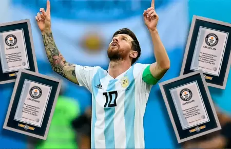 El deportista gan� 4 r�cord Guinness.